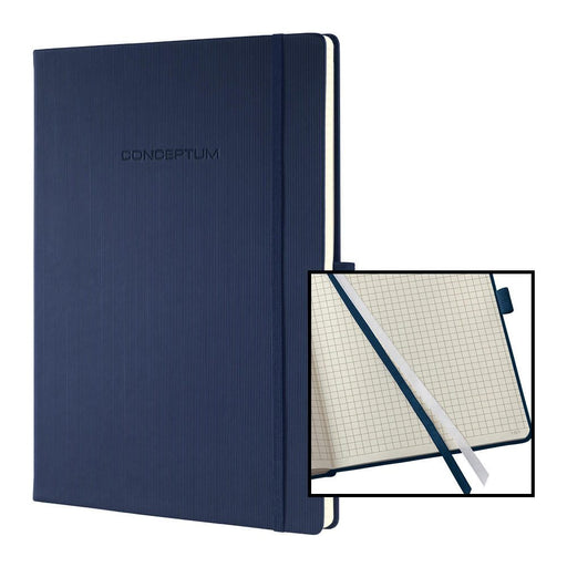 SIGEL Conceptum® Notizbuch ca. DIN A4 kariert, 194 Seiten