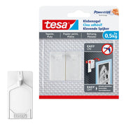 tesa Powerstripes Klebenägel 2.4 cm x 4.5 cm weiß