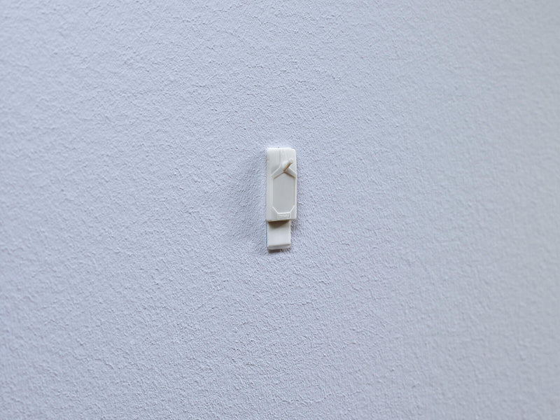 tesa Powerstripes Klebenägel 2.4 cm x 4.5 cm weiß