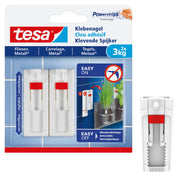 tesa Powerstrips Klebenägel 2.4 cm x 6.4 cm weiß