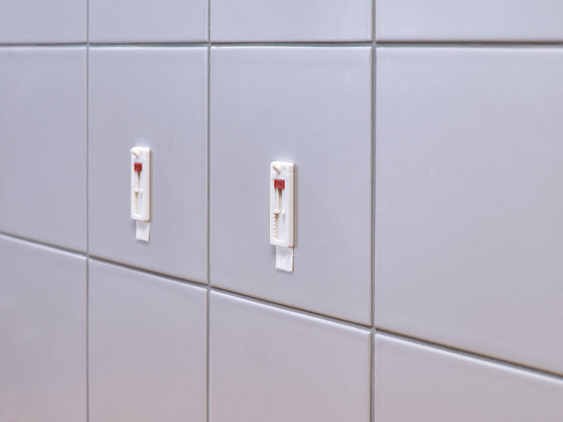 tesa Powerstrips Klebenägel 2.4 cm x 6.4 cm weiß