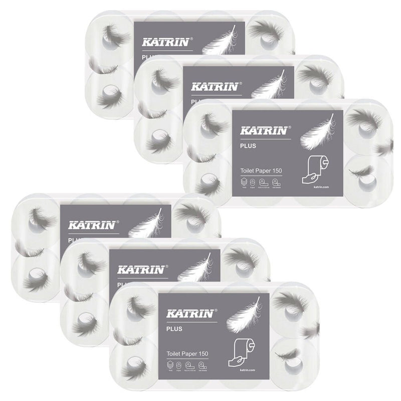 KATRIN Toilettenpapier PLUS 150 4-lagig