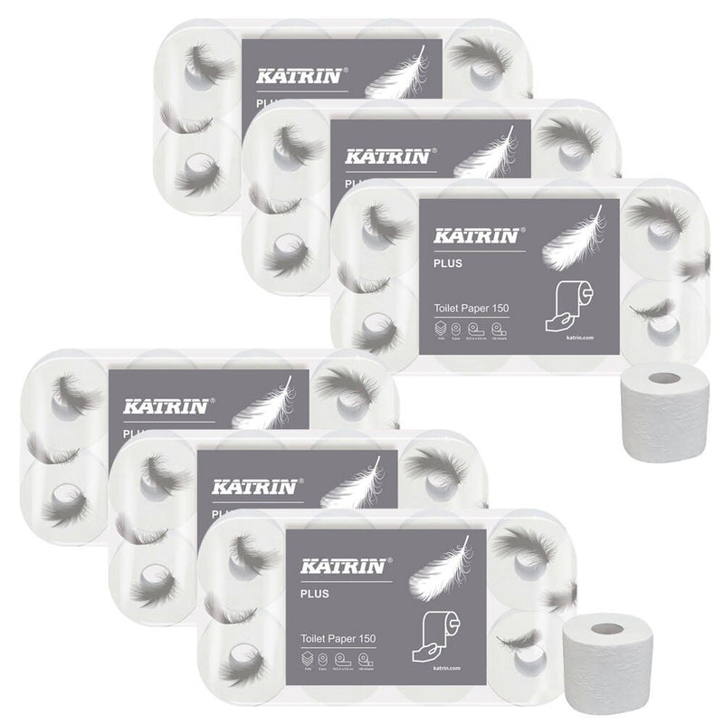 KATRIN Toilettenpapier PLUS 150 4-lagig