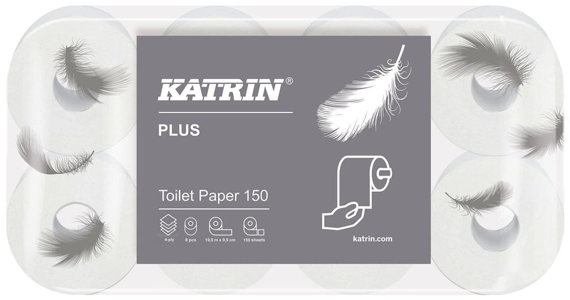 KATRIN Toilettenpapier PLUS 150 4-lagig