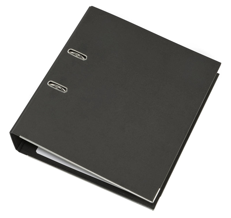 LEITZ Ordner Rückenbreite 8 cm DIN A4 Karton schwarz