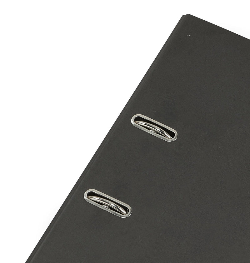 LEITZ Ordner Rückenbreite 8 cm DIN A4 Karton schwarz