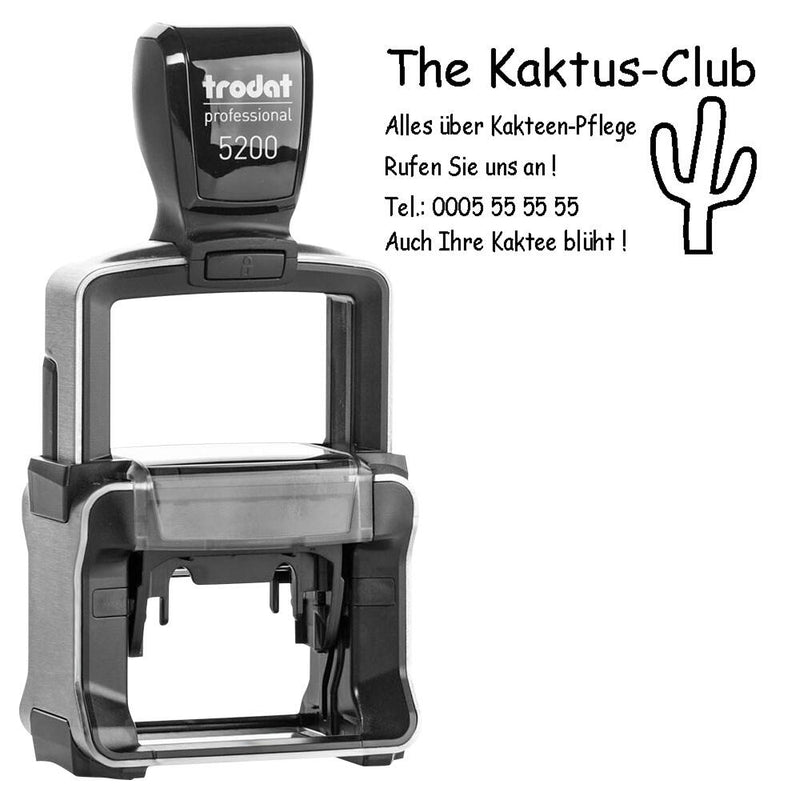 trodat Textstempel, individualisierbar 5200 mit Logo