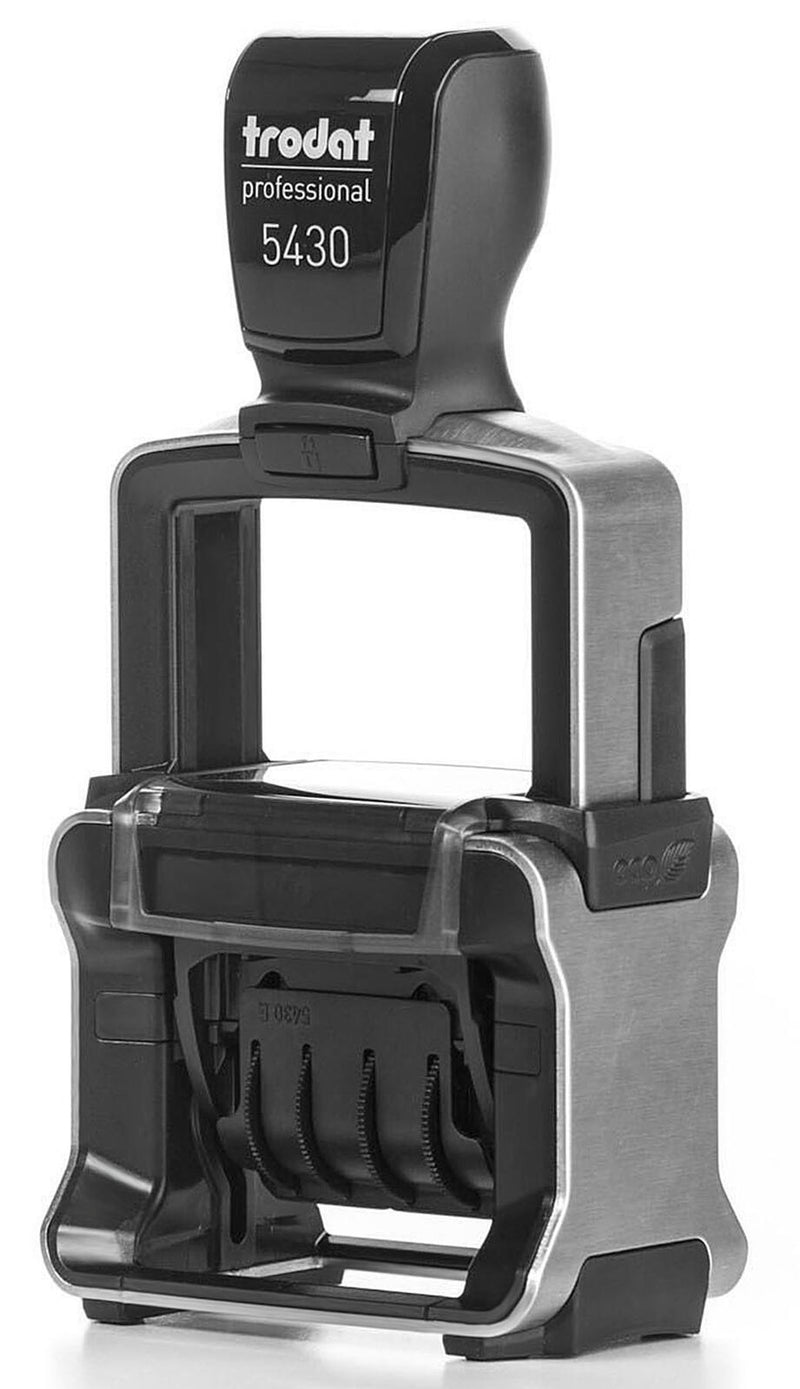trodat Datumstempel mit Text, individualisierbar 5430 ohne Logo