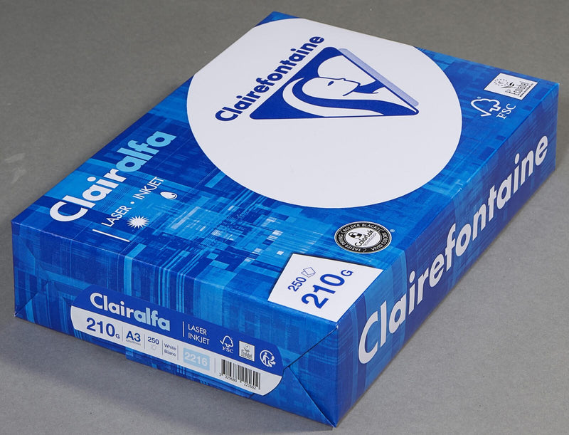 Clairefontaine Clairalfa Kopierpapier DIN A3 210 g/m²