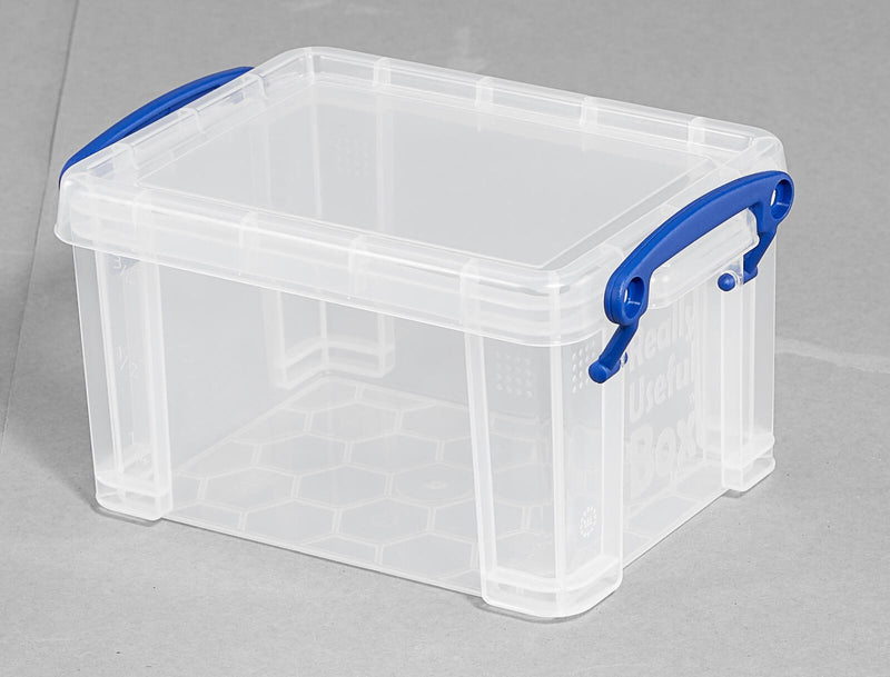 Really Useful Box Aufbewahrungsboxen-Set 32,3 l - 39,0 x 48,0 x 20,0 cm transparent