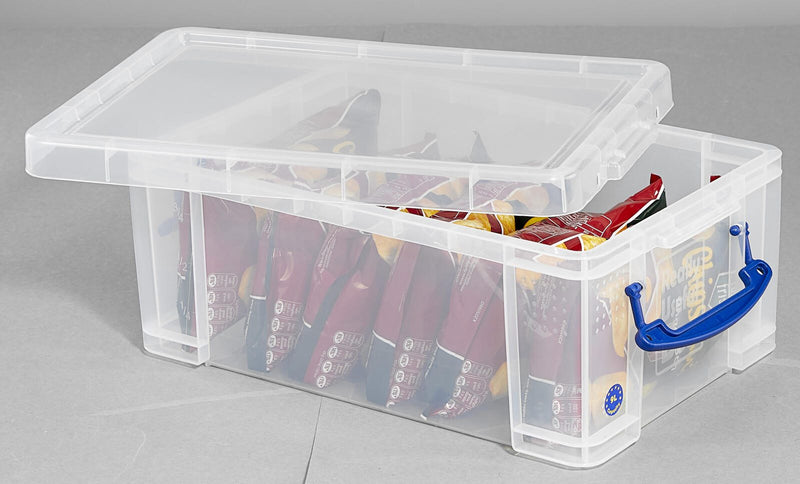 Really Useful Box Aufbewahrungsboxen-Set 32,3 l - 39,0 x 48,0 x 20,0 cm transparent