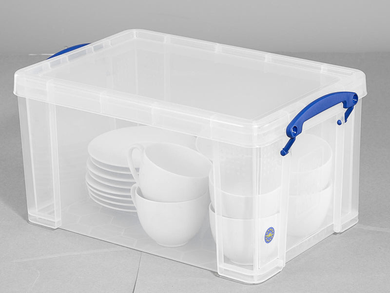 Really Useful Box Aufbewahrungsbox 14,0 l - 25,5 x 39,5 x 21,0 cm transparent