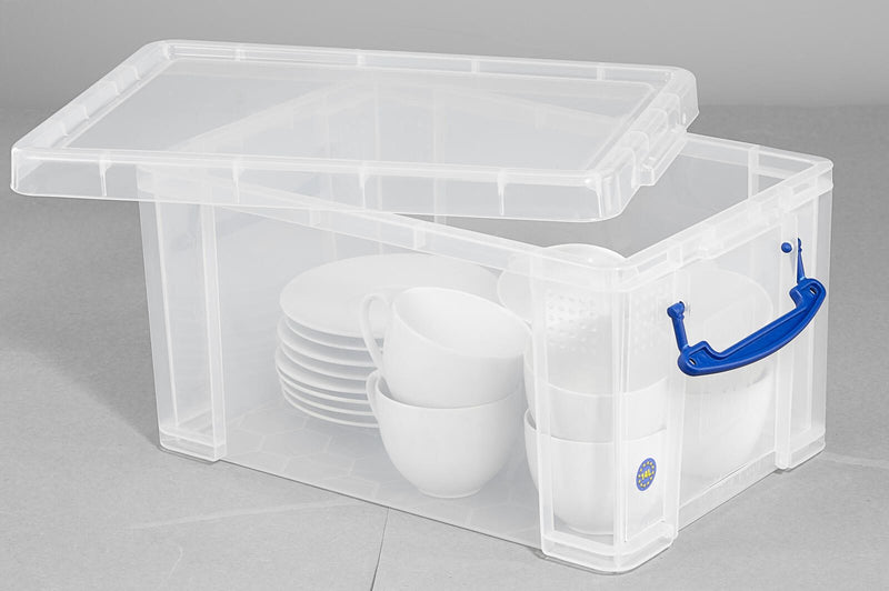 Really Useful Box Aufbewahrungsbox 14,0 l - 25,5 x 39,5 x 21,0 cm transparent