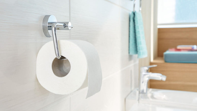 tesa SMOOZ Toilettenpapierhalter chrom