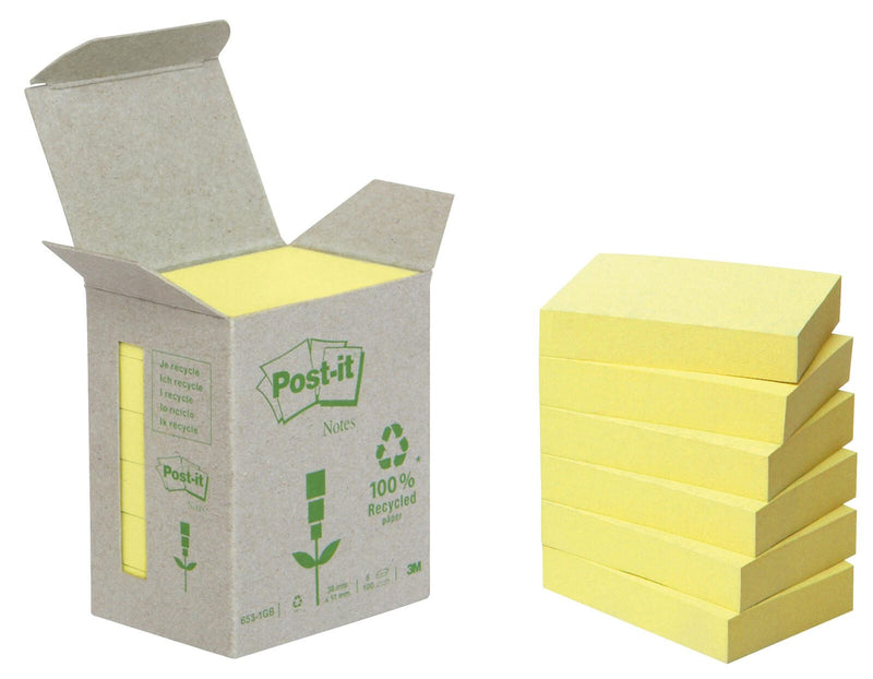 Post-it® Recycling Notes Haftnotizen 5,1 x 3,8 cm