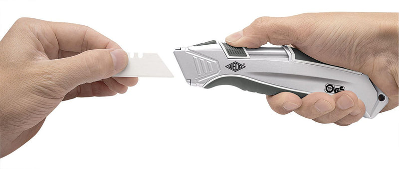 WEDO CERA-Safeline® Safety ALU Cuttermesser 19 mm grau