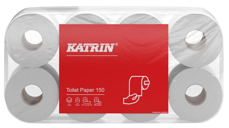KATRIN Toilettenpapier 150 3-lagig