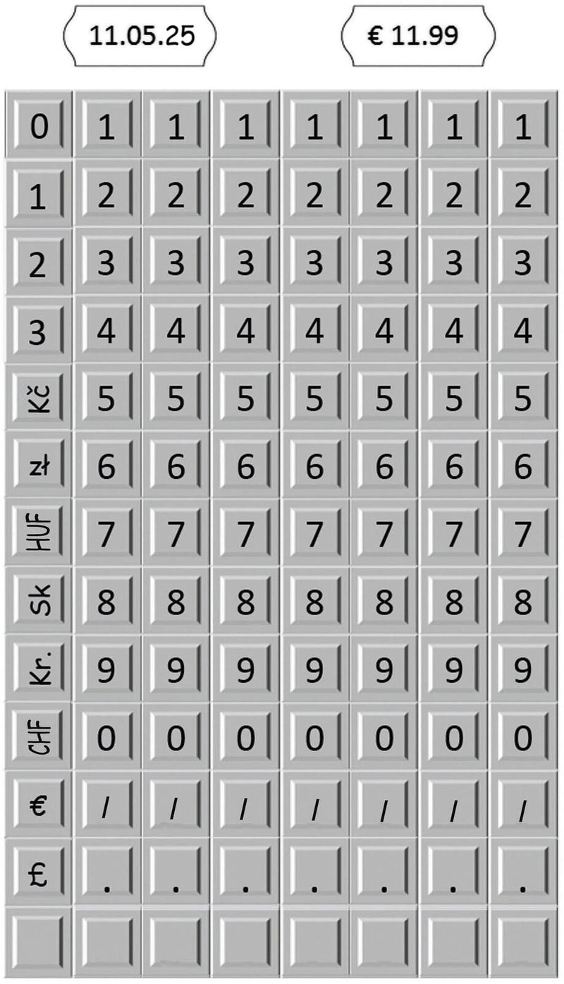 METO Basic S 822 Preisauszeichner