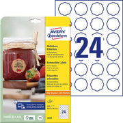 AVERY Zweckform Etiketten 5084 weiß 40,8 x 40,3 mm