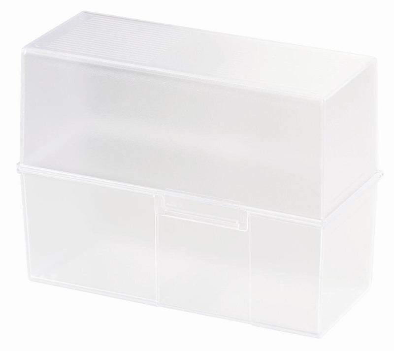 HAN A6 Karteikasten A6 400 Karteikarten transparent