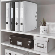 LEITZ Ordner Rückenbreite 6.5 cm DIN A4 Kunststoff weiß
