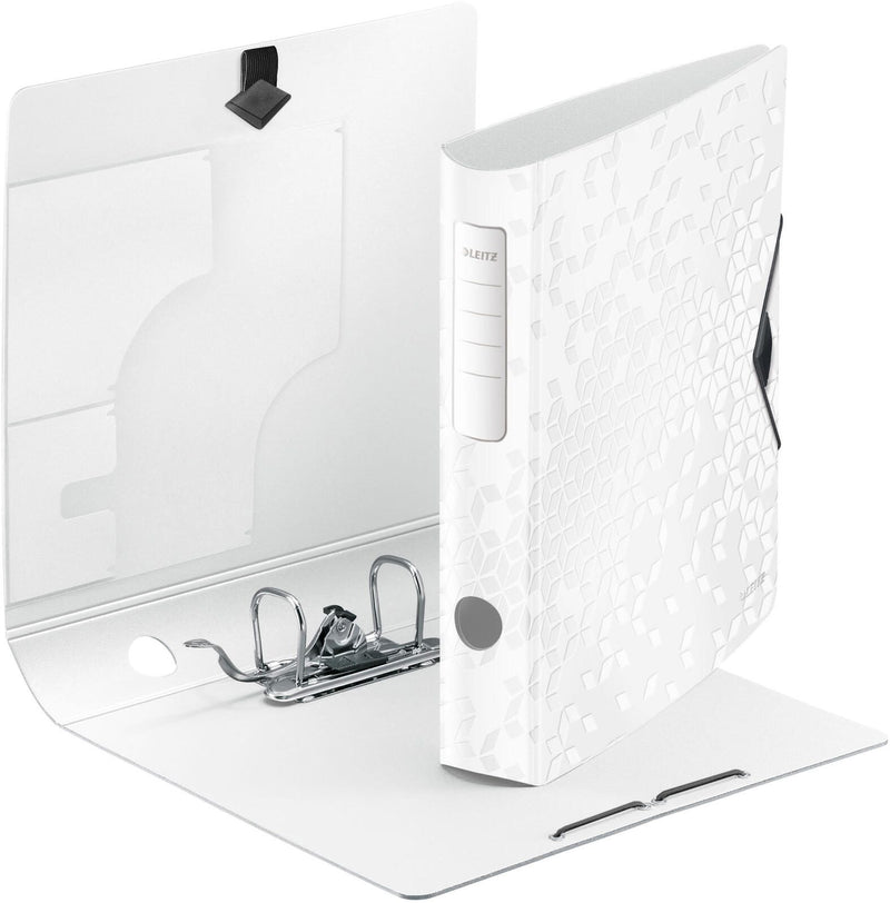 LEITZ Ordner Rückenbreite 6.5 cm DIN A4 Kunststoff weiß