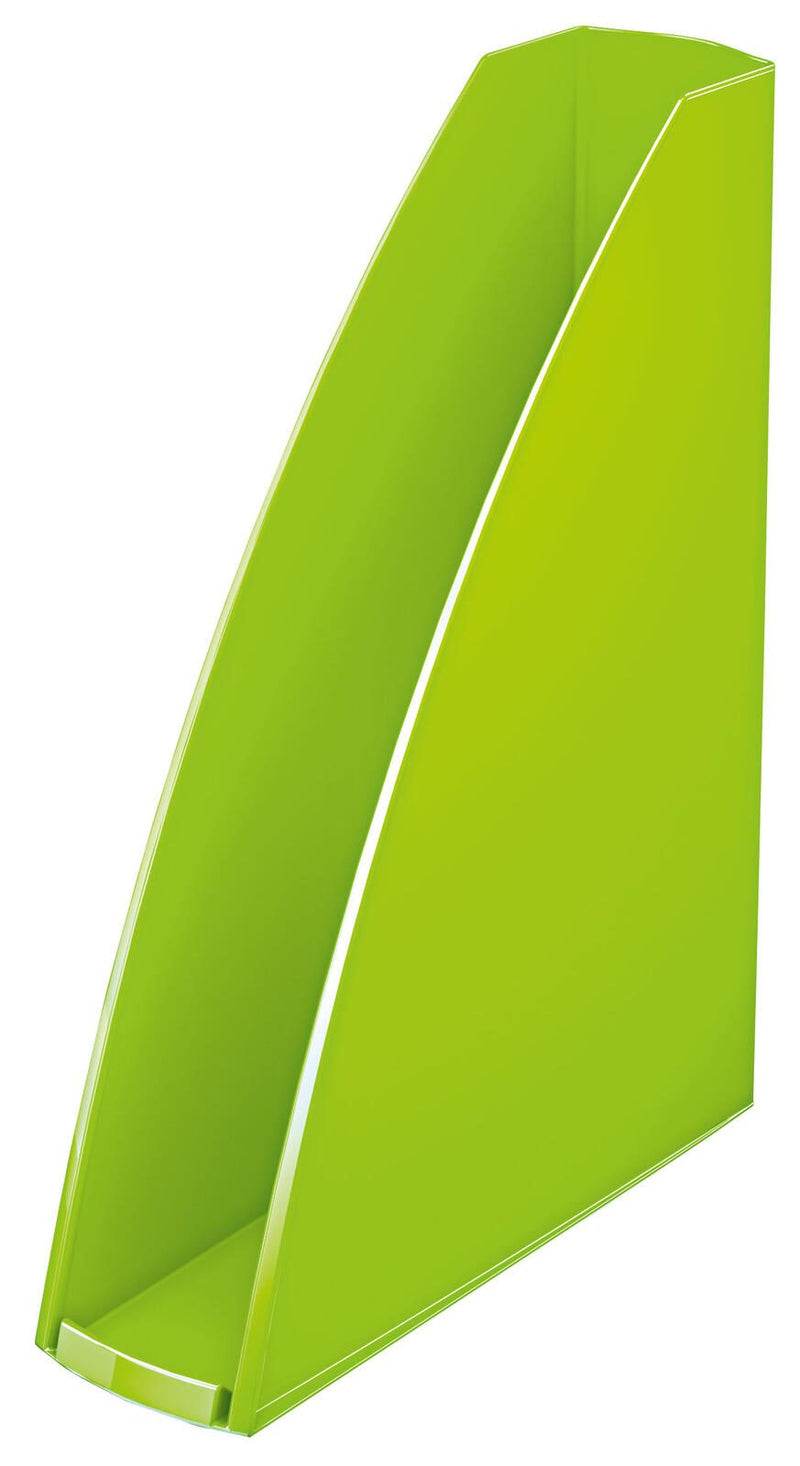 LEITZ Stehsammler WOW Polystyrol grün , DIN A4