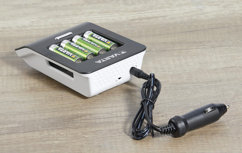 VARTA Akku-Schnellladegerät inkl. Akkus LCD ULTRA FAST CHARGER+