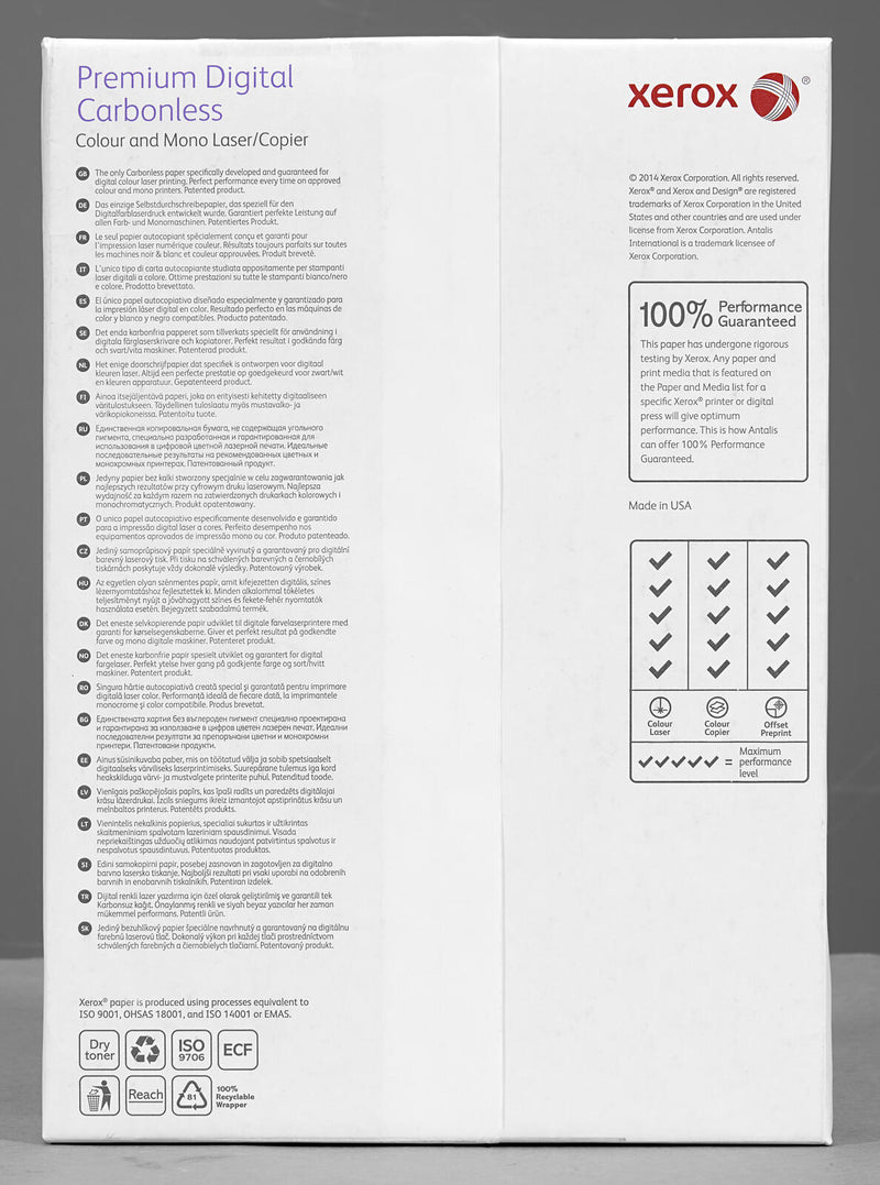 Xerox Durchschreibesatz Carbonless pre-collated Straight weiß/rosa