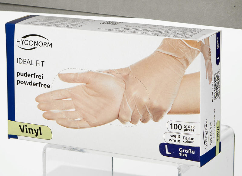 HYGONORM Einmalhandschuhe IDEAL FIT L weiß