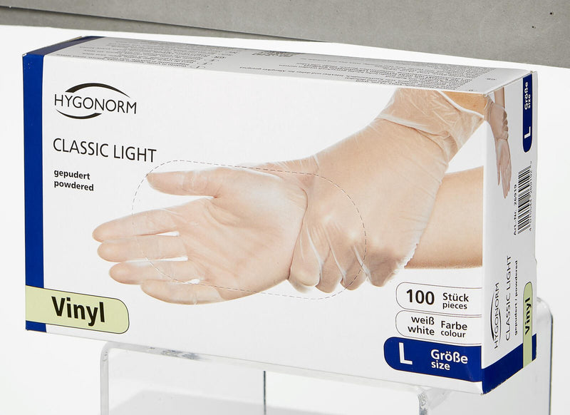 HYGONORM Einmalhandschuhe CLASSIC LIGHT L weiß