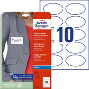 AVERY Zweckform Namensetiketten J4882-20 weiß 85,0 x 50,0 mm