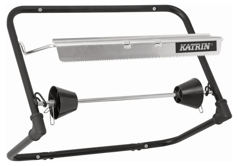 KATRIN Putzrollenhalter 1 Rolle schwarz