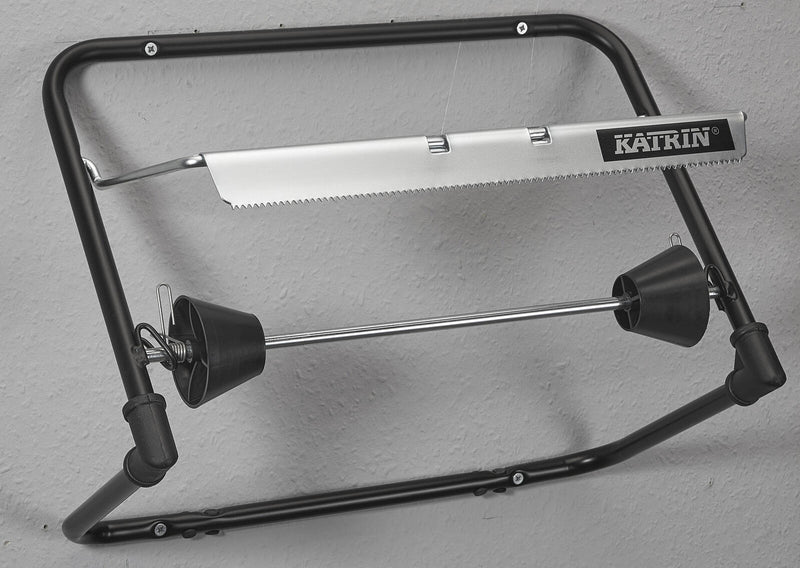 KATRIN Putzrollenhalter 1 Rolle schwarz