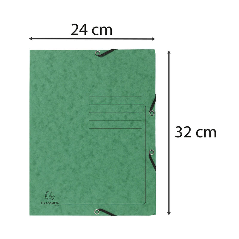 Exacompta Eckspanner DIN A4 grün