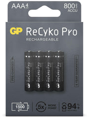 GP Akkus ReCyko+ PRO Micro AAA 1.2 V