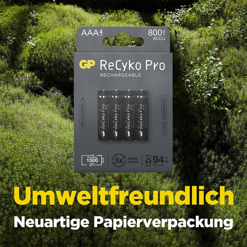 GP Akkus ReCyko+ PRO Micro AAA 1.2 V
