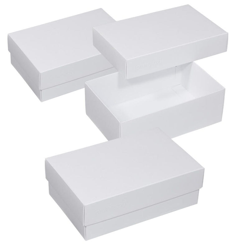 BUNTBOX Geschenkboxen M 1,1 l - 17,0 x 11,0 x 6,0 cm weiß