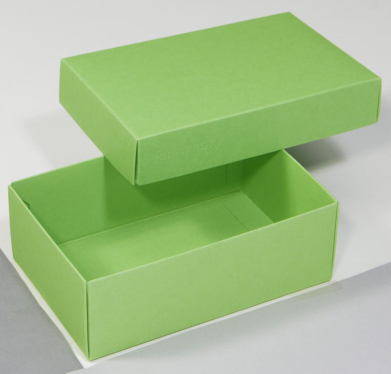 BUNTBOX Geschenkboxen M 1,1 l - 17,0 x 11,0 x 6,0 cm grün