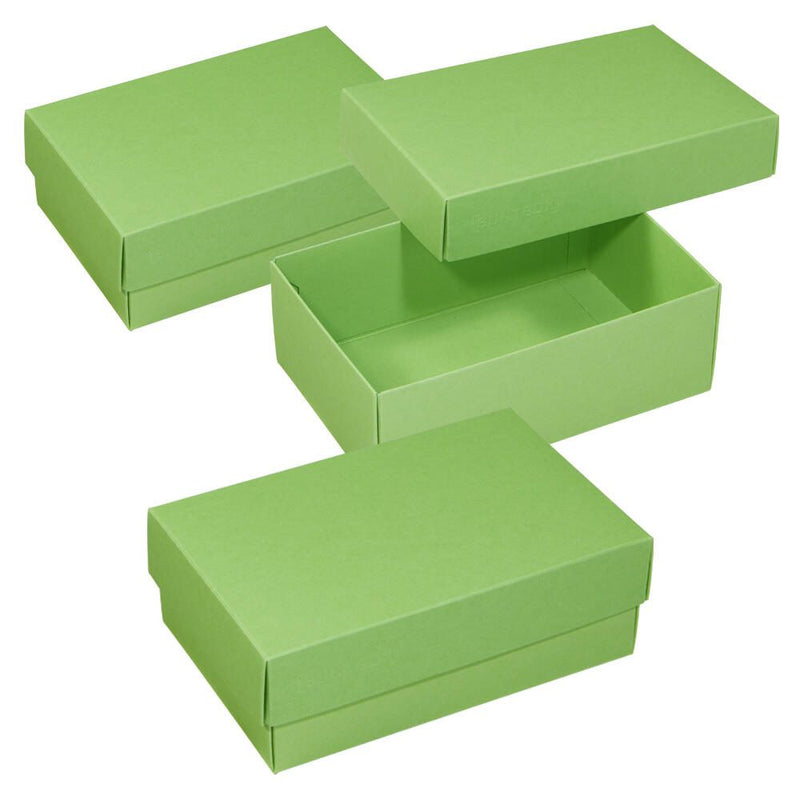 BUNTBOX Geschenkboxen M 1,1 l - 17,0 x 11,0 x 6,0 cm grün