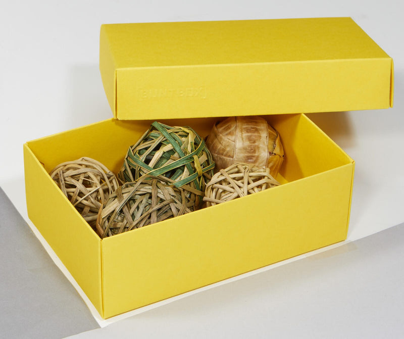 BUNTBOX Geschenkboxen M 1,1 l - 17,0 x 11,0 x 6,0 cm grün