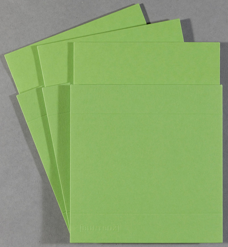 BUNTBOX Geschenkboxen M 1,1 l - 17,0 x 11,0 x 6,0 cm grün