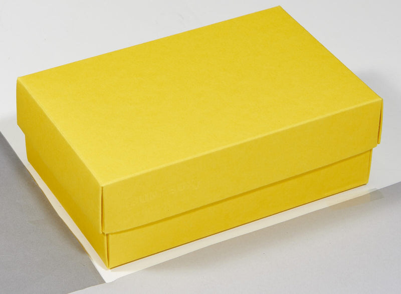 BUNTBOX Geschenkboxen M 1,1 l - 17,0 x 11,0 x 6,0 cm gelb