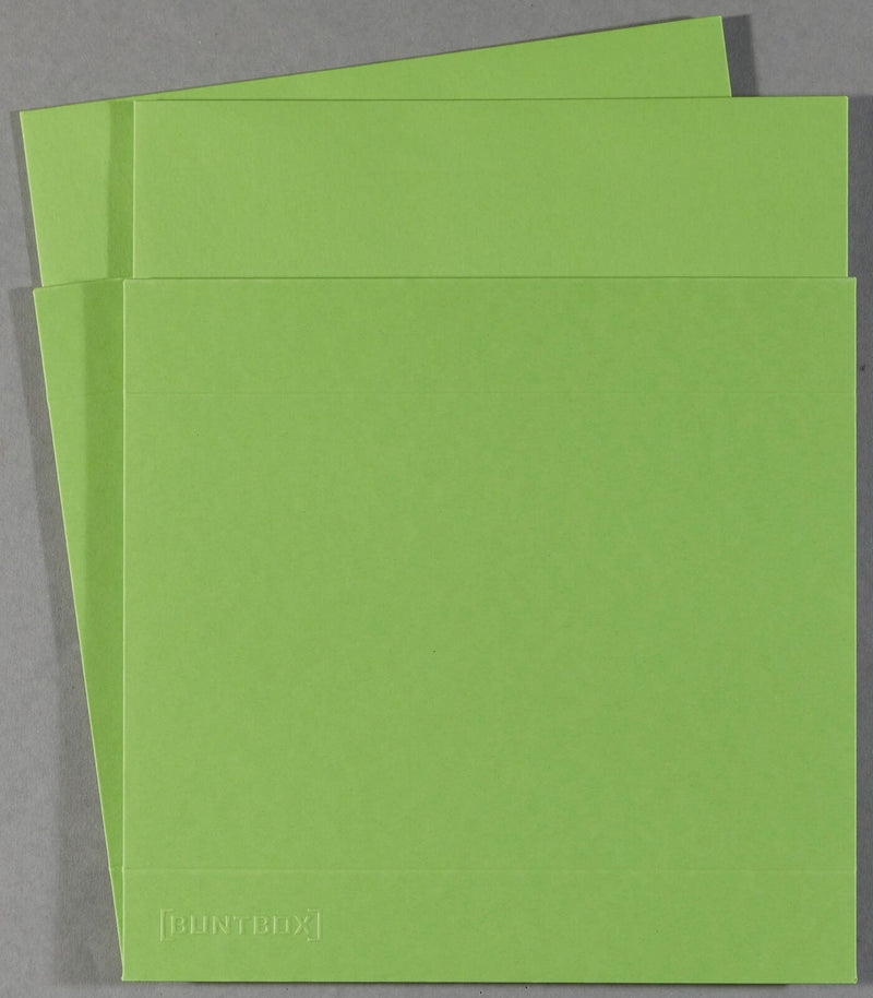 BUNTBOX Geschenkboxen L 3,6 l - 26,6 x 17,2 x 7,8 cm grün