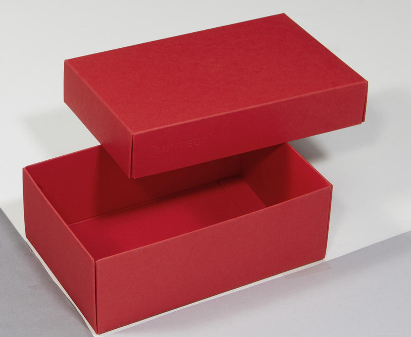 BUNTBOX Geschenkboxen M 1,1 l - 17,0 x 11,0 x 6,0 cm rot