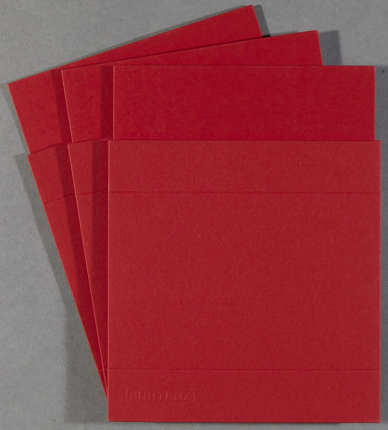 BUNTBOX Geschenkboxen M 1,1 l - 17,0 x 11,0 x 6,0 cm rot