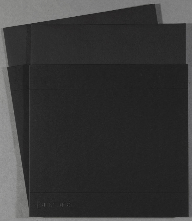 BUNTBOX Geschenkboxen L 3,6 l - 26,6 x 17,2 x 7,8 cm schwarz