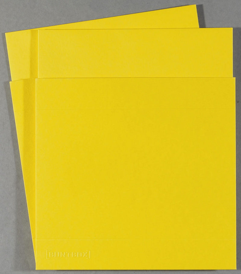 BUNTBOX Geschenkboxen L 3,6 l - 26,6 x 17,2 x 7,8 cm gelb