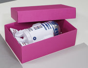 BUNTBOX Geschenkboxen XL 8,6 l - 34,0 x 22,0 x 11,5 cm pink