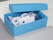 BUNTBOX Geschenkboxen XL 8,6 l - 34,0 x 22,0 x 11,5 cm blau
